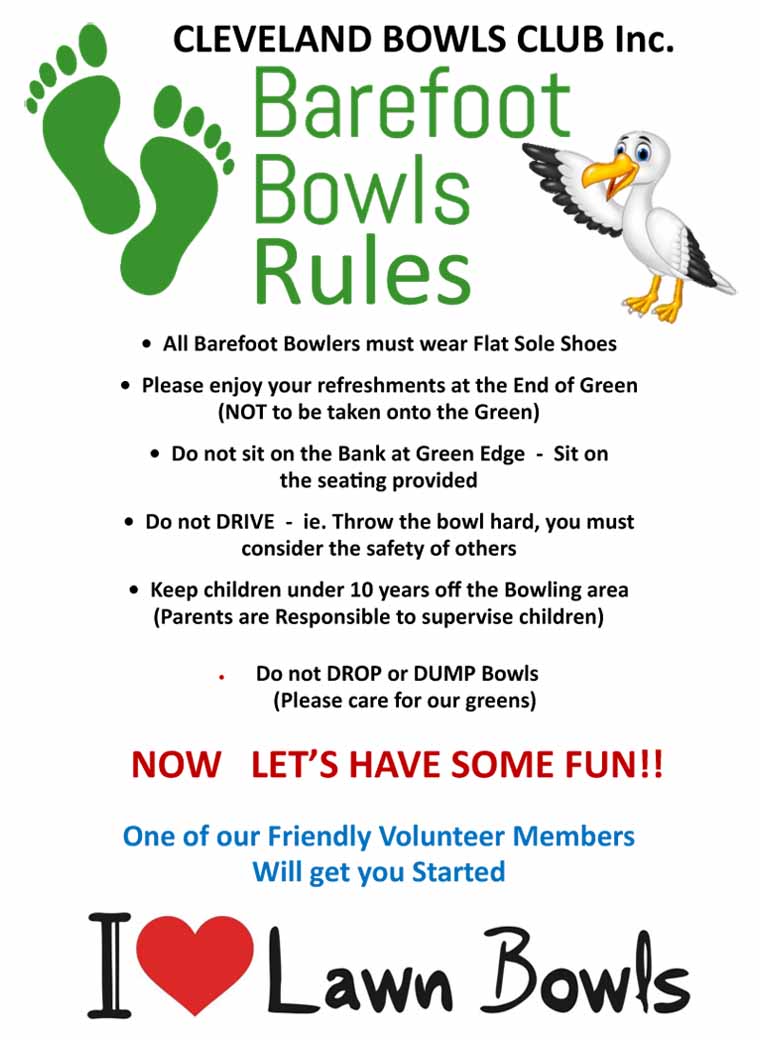 Barefoot Rules Flyer