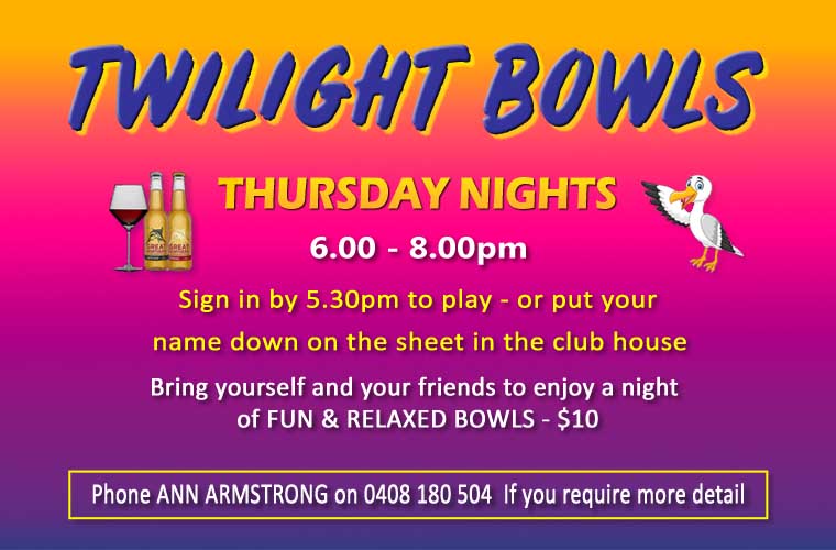 Twilight Bowls Flyer