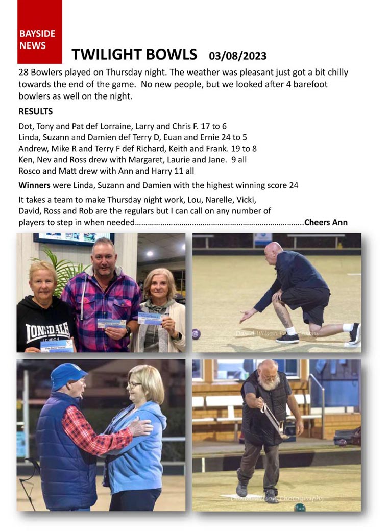  Twilight Bowls August 2023 Photos