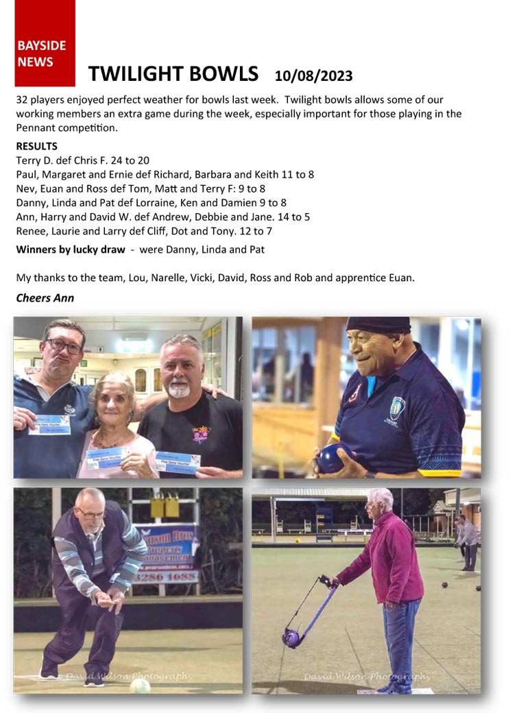  Twilight Bowls August 2023 Photos