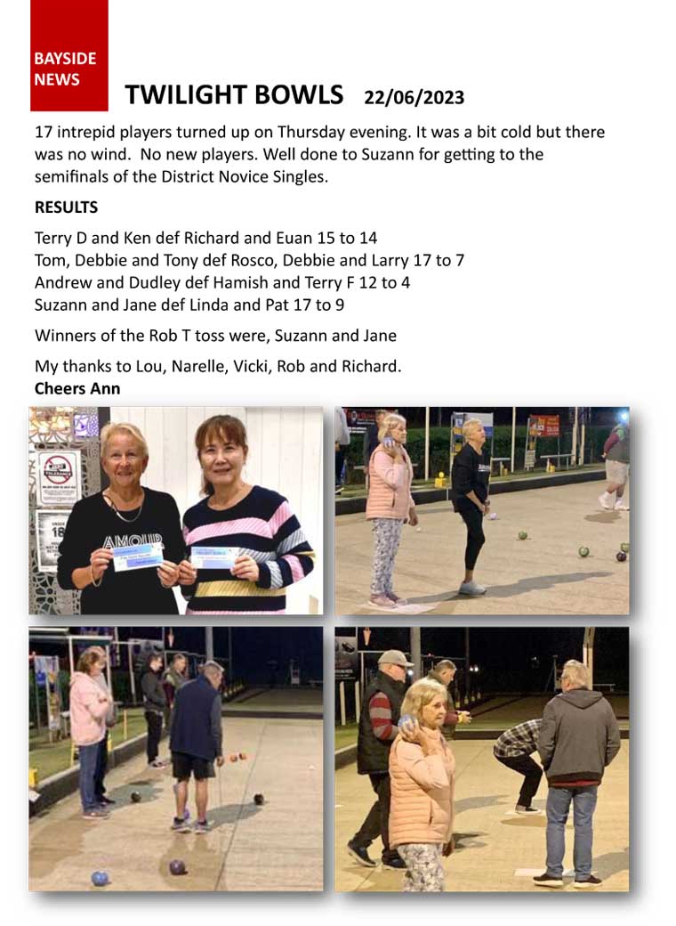  Twilight Bowls June 2023 Photos