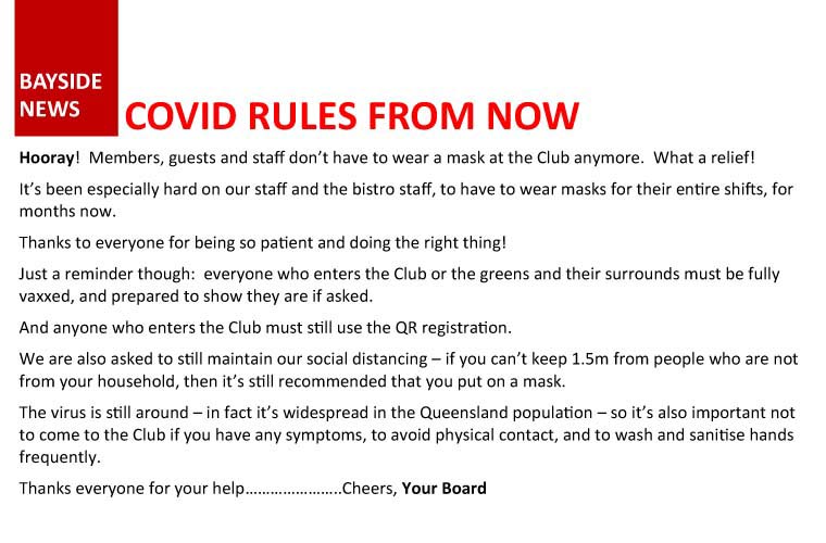 Covid Rules Flyer